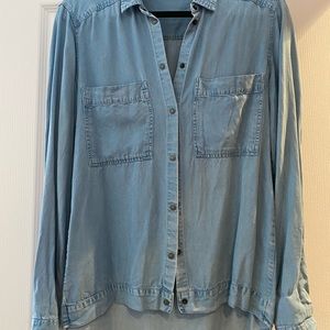 Zara soft denim shirt